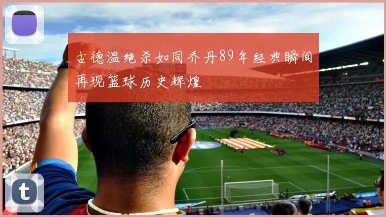 古德温绝杀如同乔丹89年经典瞬间再现篮球历史辉煌