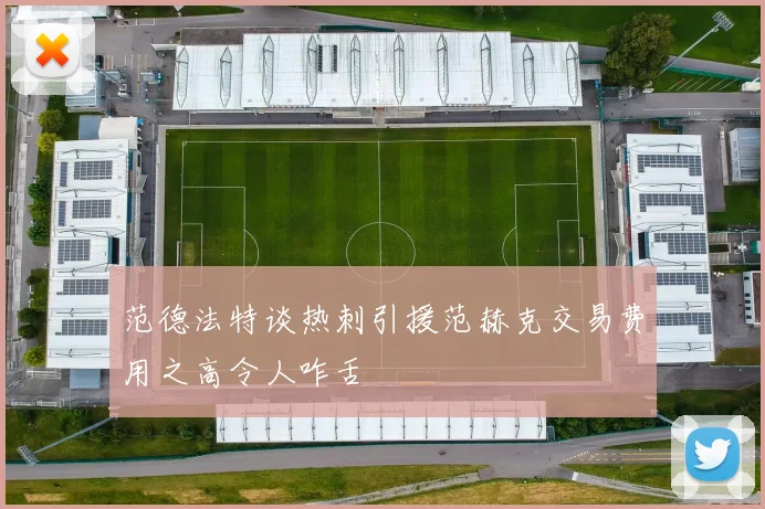 范德法特谈热刺引援范赫克交易费用之高令人咋舌